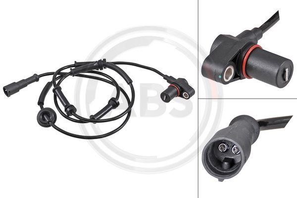 ABS 31876 Sensor, wheel speed 31876: Buy near me at 2407.PL in Poland at an Affordable price!