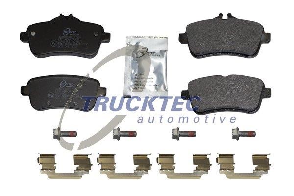 Trucktec 02.35.509 Rear disc brake pads, set 0235509: Buy near me in Poland at 2407.PL - Good price!