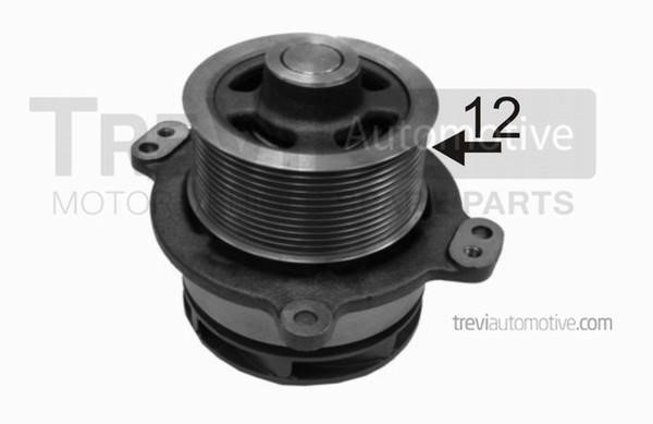 Trevi automotive TP1042 Water pump TP1042: Buy near me in Poland at 2407.PL - Good price!