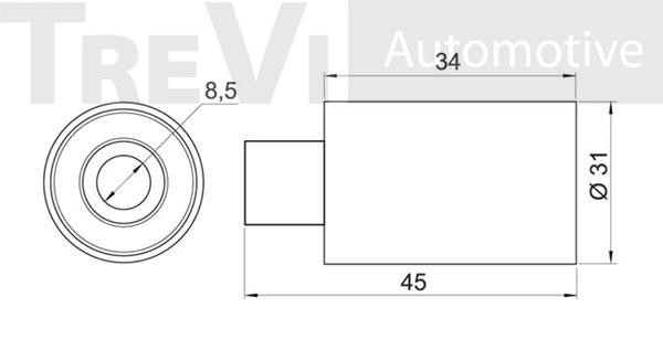 Купить Trevi automotive TD1679 по низкой цене в Польше!