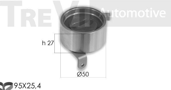 Trevi automotive KD1359 Комплект ремня ГРМ KD1359: Отличная цена - Купить в Польше на 2407.PL!