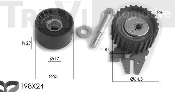 Trevi automotive KD1252 Zestaw paska rozrządu KD1252: Dobra cena w Polsce na 2407.PL - Kup Teraz!