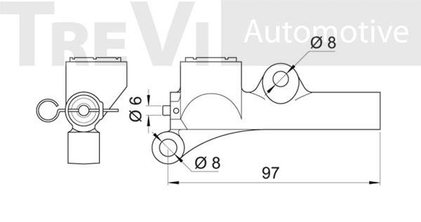 Купить Trevi automotive TD1660 по низкой цене в Польше!