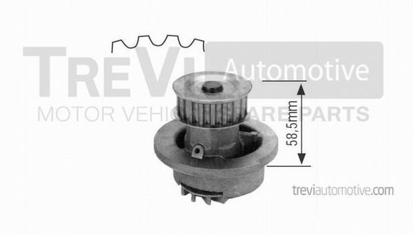 Trevi automotive TP542 Water pump TP542: Buy near me in Poland at 2407.PL - Good price!