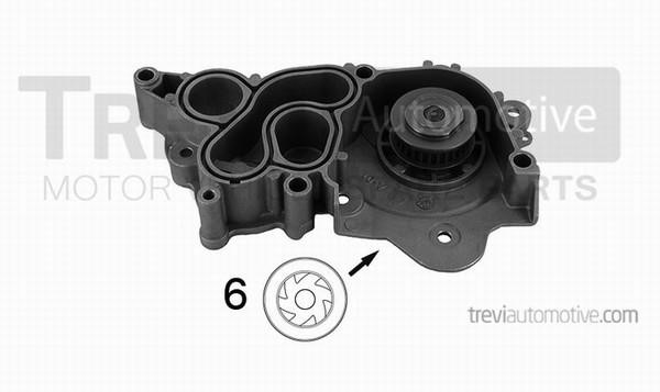 Trevi automotive TP1318 Water pump TP1318: Buy near me in Poland at 2407.PL - Good price!