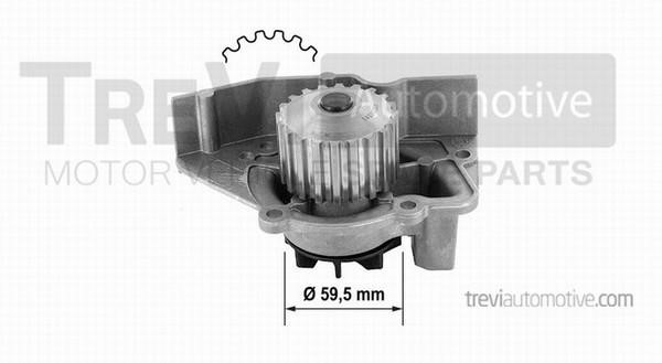 Trevi automotive TP742 Water pump TP742: Buy near me in Poland at 2407.PL - Good price!