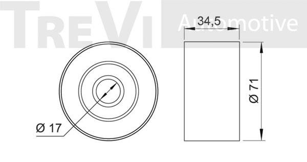 Buy Trevi automotive TA1719 at a low price in Poland!