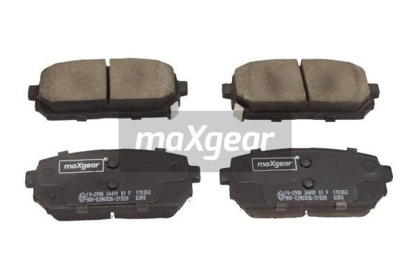 Maxgear 19-2990 Rear disc brake pads, set 192990: Buy near me in Poland at 2407.PL - Good price!