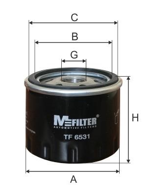 M-Filter TF 6531 Масляный фильтр TF6531: Отличная цена - Купить в Польше на 2407.PL!