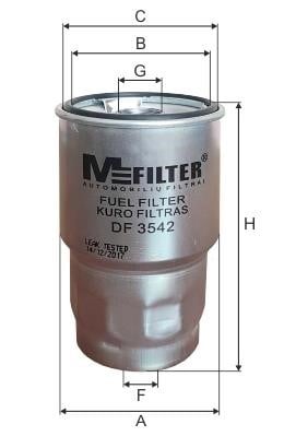 M-Filter DF 3542 Fuel filter DF3542: Buy near me in Poland at 2407.PL - Good price!