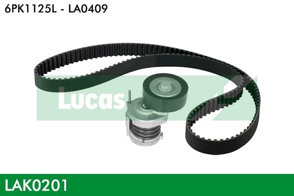 Lucas diesel LAK0201 Zestaw paska klinowego wielorowkowego LAK0201: Dobra cena w Polsce na 2407.PL - Kup Teraz!