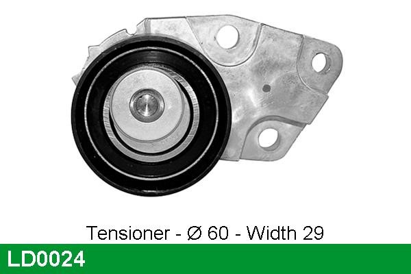 Lucas diesel LD0024 Tensioner pulley, timing belt LD0024: Buy near me in Poland at 2407.PL - Good price!