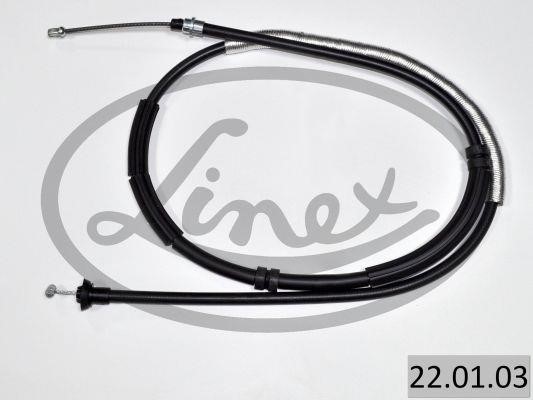 Linex 22.01.03 Cable Pull, parking brake 220103: Buy near me in Poland at 2407.PL - Good price!