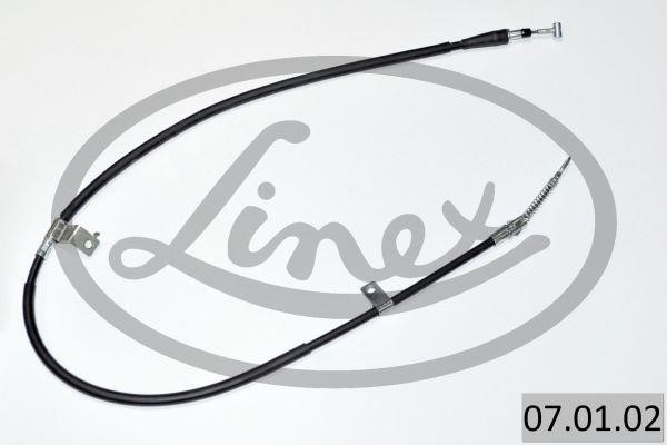 Linex 07.01.02 Cable Pull, parking brake 070102: Buy near me in Poland at 2407.PL - Good price!
