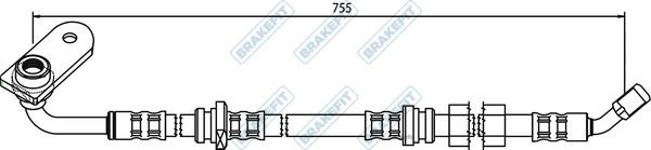 APEC braking BHO4207 Тормозной шланг BHO4207: Отличная цена - Купить в Польше на 2407.PL!