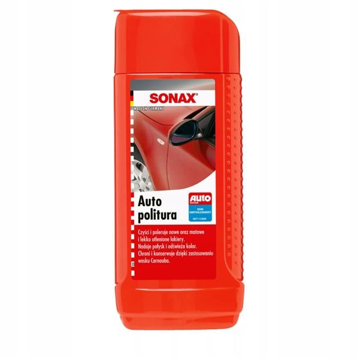 Sonax 300 100 Автополіроль для ручного полірування, 250мл 300100: Купити у Польщі - Добра ціна на 2407.PL!