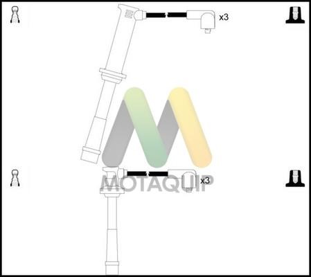 Motorquip LDRL1041 Przewody wysokiego napięcia, komplet LDRL1041: Dobra cena w Polsce na 2407.PL - Kup Teraz!