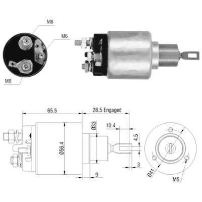 We Parts 471480031 Solenoid switch, starter 471480031: Buy near me at 2407.PL in Poland at an Affordable price!