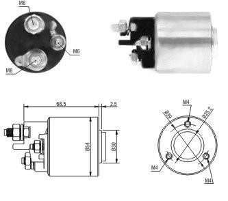 We Parts 471480113 Solenoid switch, starter 471480113: Buy near me at 2407.PL in Poland at an Affordable price!