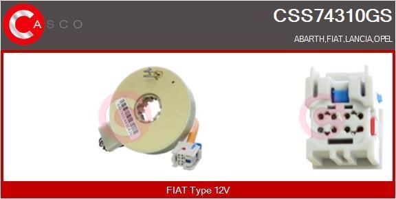 Casco CSS74310GS Датчик положения рулевого колеса CSS74310GS: Отличная цена - Купить в Польше на 2407.PL!