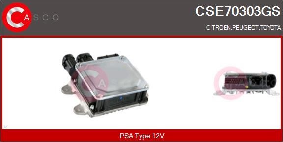 Casco CSE70303GS Jednostka sterowania układem kierowniczym CSE70303GS: Atrakcyjna cena w Polsce na 2407.PL - Zamów teraz!