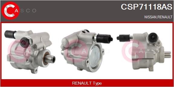 Casco CSP71118AS Hydraulic Pump, steering system CSP71118AS: Buy near me in Poland at 2407.PL - Good price!