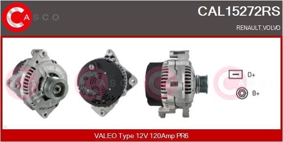 Casco CAL15272RS Alternator CAL15272RS: Buy near me in Poland at 2407.PL - Good price!