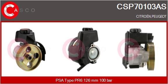 Casco CSP70103AS Hydraulic Pump, steering system CSP70103AS: Buy near me in Poland at 2407.PL - Good price!