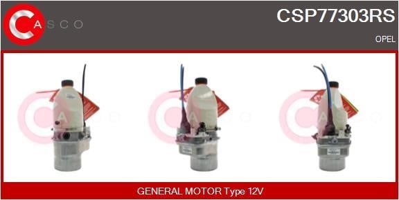 Casco CSP77303RS Hydraulic Pump, steering system CSP77303RS: Buy near me in Poland at 2407.PL - Good price!