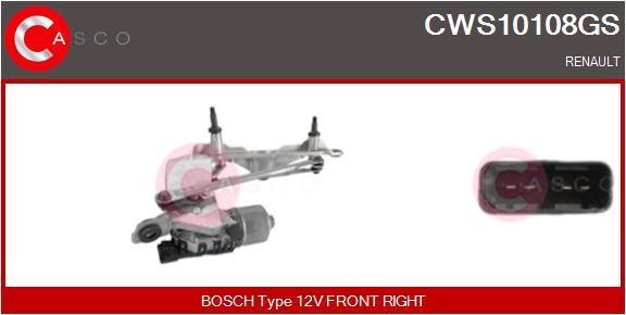 Casco CWS10108GS Window Wiper System CWS10108GS: Buy near me at 2407.PL in Poland at an Affordable price!