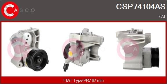 Casco CSP74104AS Hydraulic Pump, steering system CSP74104AS: Buy near me in Poland at 2407.PL - Good price!