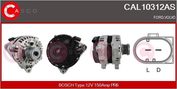 Casco CAL10312AS Alternator CAL10312AS: Buy near me in Poland at 2407.PL - Good price!