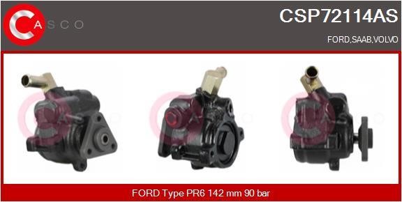 Casco CSP72114AS Hydraulic Pump, steering system CSP72114AS: Buy near me in Poland at 2407.PL - Good price!