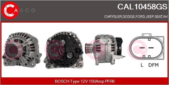 Casco CAL10458GS Alternator CAL10458GS: Buy near me in Poland at 2407.PL - Good price!