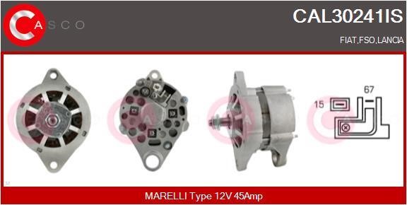 Casco CAL30241IS Alternator CAL30241IS: Buy near me in Poland at 2407.PL - Good price!