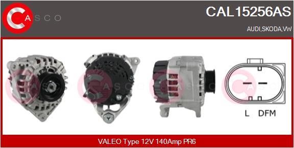 Casco CAL15256AS Alternator CAL15256AS: Buy near me in Poland at 2407.PL - Good price!