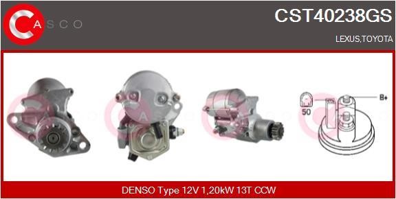 Casco CST40238GS Starter CST40238GS: Buy near me in Poland at 2407.PL - Good price!