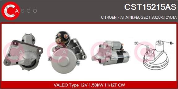 Casco CST15215AS Starter CST15215AS: Buy near me at 2407.PL in Poland at an Affordable price!