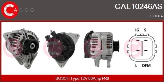 Casco CAL10246AS Alternator CAL10246AS: Buy near me in Poland at 2407.PL - Good price!