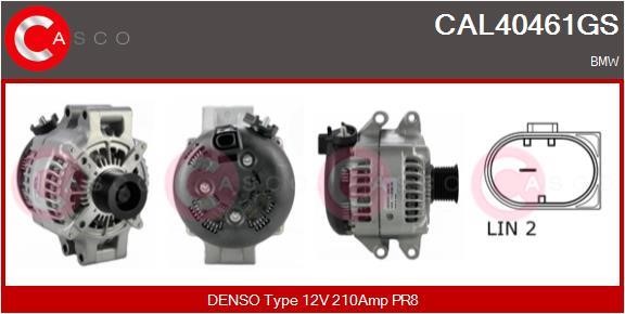 Casco CAL40461GS Alternator CAL40461GS: Buy near me in Poland at 2407.PL - Good price!
