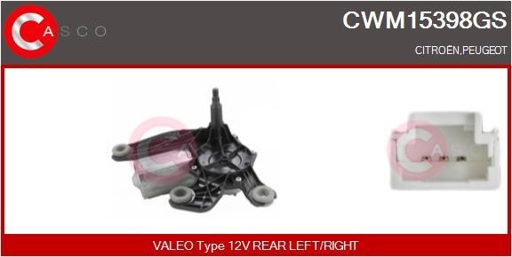 Casco CWM15398GS Мотор стеклоочистителя CWM15398GS: Отличная цена - Купить в Польше на 2407.PL!