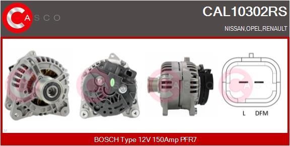 Casco CAL10302RS Alternator CAL10302RS: Buy near me in Poland at 2407.PL - Good price!
