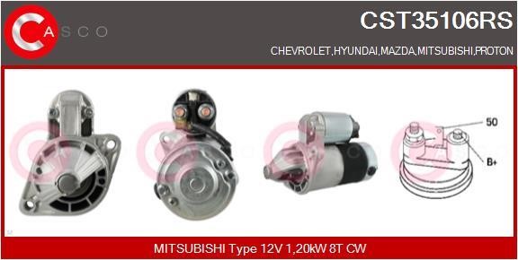 Casco CST35106RS Starter CST35106RS: Buy near me in Poland at 2407.PL - Good price!
