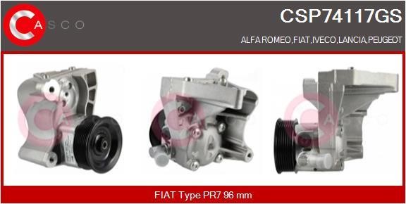 Casco CSP74117GS Hydraulic Pump, steering system CSP74117GS: Buy near me in Poland at 2407.PL - Good price!