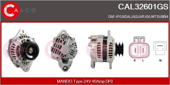 Casco CAL32601GS Alternator CAL32601GS: Buy near me in Poland at 2407.PL - Good price!