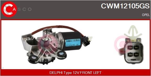 Casco CWM12105GS Wipe motor CWM12105GS: Buy near me in Poland at 2407.PL - Good price!