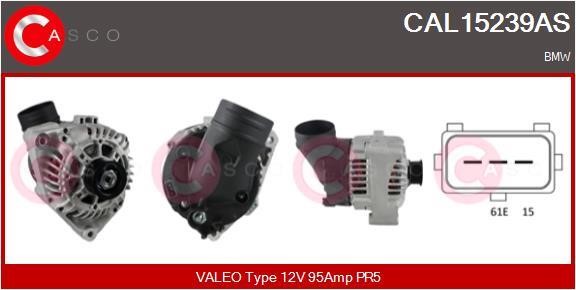Casco CAL15239AS Alternator CAL15239AS: Buy near me in Poland at 2407.PL - Good price!