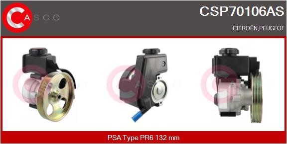 Casco CSP70106AS Hydraulic Pump, steering system CSP70106AS: Buy near me in Poland at 2407.PL - Good price!