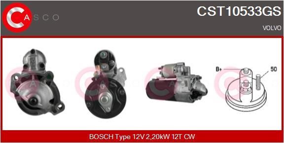 Casco CST10533GS Стартер CST10533GS: Отличная цена - Купить в Польше на 2407.PL!