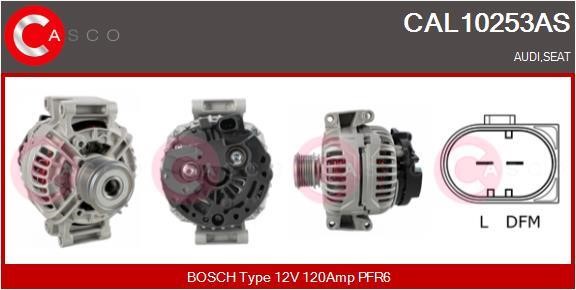 Casco CAL10253AS Alternator CAL10253AS: Buy near me in Poland at 2407.PL - Good price!